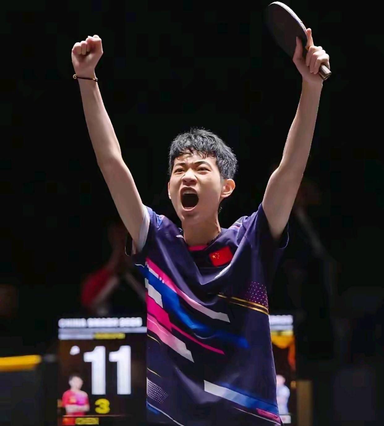 关于日本乒乓球队翻盘中国乒乓球队，王皓高光表现的信息