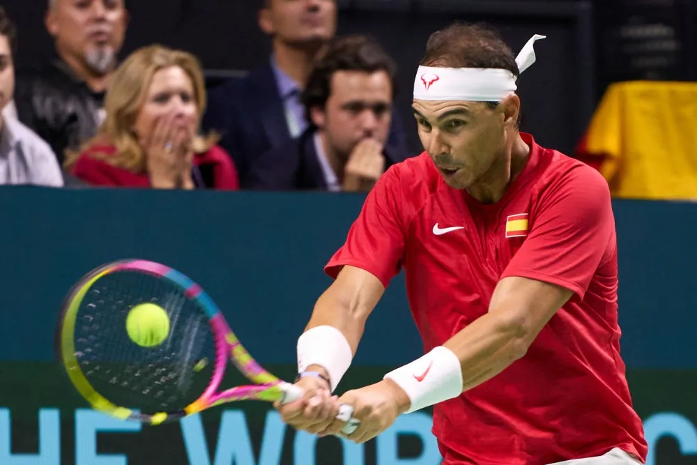 关于英国网球队横扫德国网球队，纳达尔高光表现的信息